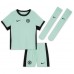 Camiseta Chelsea Christopher Nkunku #18 Tercera Equipación para niños 2023-24 manga corta (+ pantalones cortos)